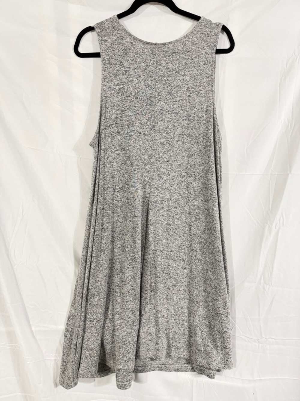 Old Navy Heather Gray Sleeveless Swing Dress - Picture 3 of 4